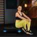 Степ платформа  Trex Sport TX-030AS 3-уровневая черно-голубая - фото №9